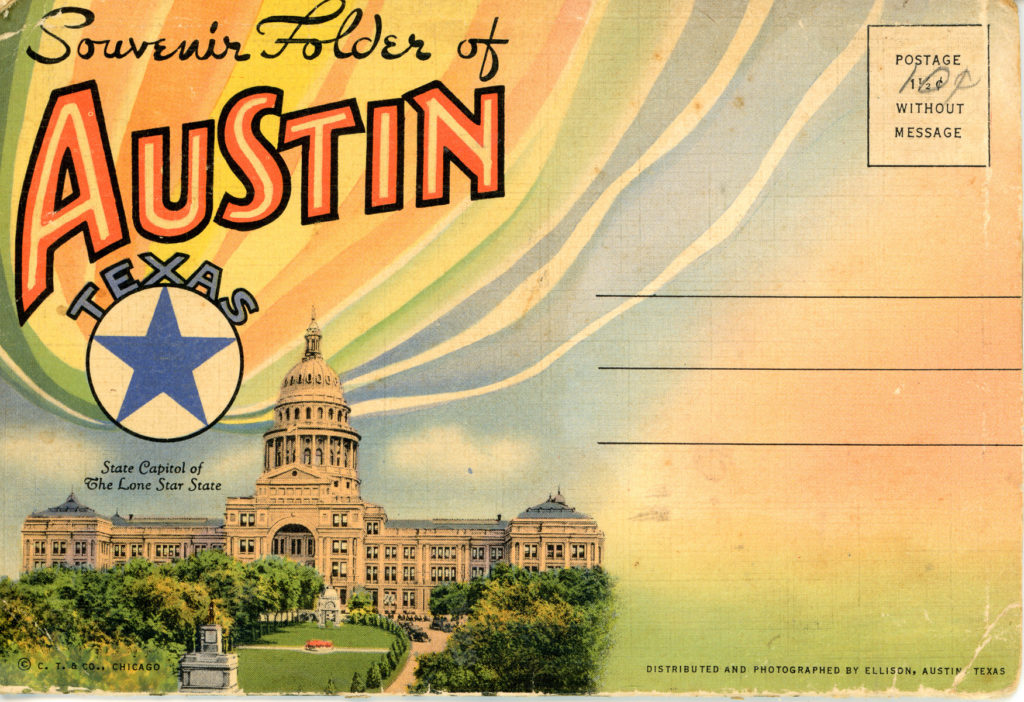 Souvenir Folder of Austin